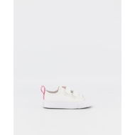 Detailed information about the product Converse Toddler Chuck Taylor All Star Easy On Sparkle Low Top White