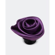 Detailed information about the product Crocs Accessories Deep Purple Rosette Jibbitz Multi