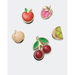 Crocs Accessories Elevated Fruits 5 Pack Jibbitz Multi. Available at Platypus Shoes for $34.99