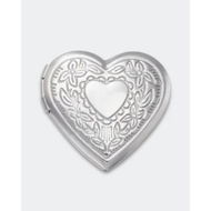 Detailed information about the product Crocs Accessories Silver Heart Locket Jibbitz Multi