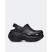 Crocs Bubble Crush Clog Triple Black. Available at Platypus Shoes for $139.99