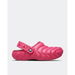 Crocs Classic Lined Overpuff Clog Dragon Fruit. Available at Platypus Shoes for $109.99