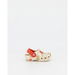 Crocs Kids Classic Heart Print Clog Sandstone. Available at Platypus Shoes for $64.99