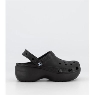 Crocs Womens Classic Platform Clog Black