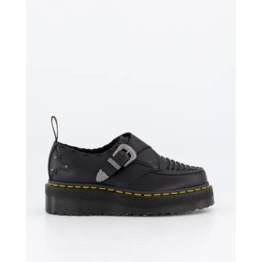Dr Martens Ramsey Creepers Smooth Quad Black Smooth