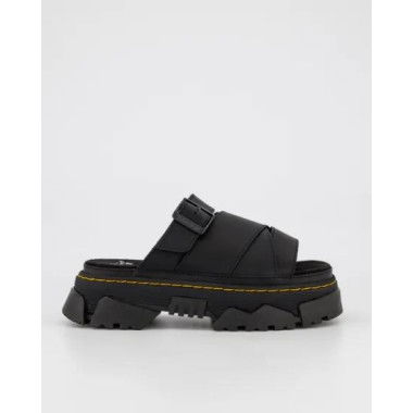 Dr Martens Womens Mattison Slides Black Athena