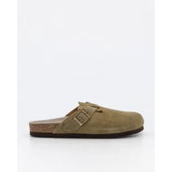 Detailed information about the product Genuins Riva Clog Khaki Suede