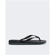 Detailed information about the product Havaianas Mens Rubber Logo Thongs Rubber Logo Black