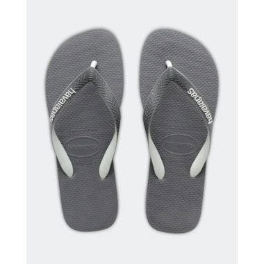 Havaianas Mens Top Mix Steel Thongs Steel Grey