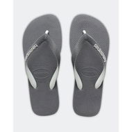 Detailed information about the product Havaianas Mens Top Mix Steel Thongs Steel Grey