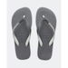 Havaianas Mens Top Mix Steel Thongs Steel Grey. Available at Platypus Shoes for $39.99