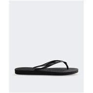 Detailed information about the product Havaianas Womens Slim Thongs Slim Basic Black