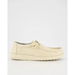 Hey Dude Wally Stretch Canvas Stone White. Available at Platypus Shoes for $109.99