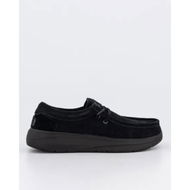 Detailed information about the product Hey Dude Wally Suede Black