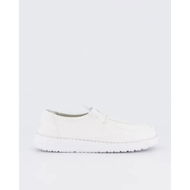 Detailed information about the product Hey Dude Wally Suede White