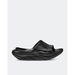 Hoka Ora Recovery Slide 3 Black. Available at Platypus Shoes for $119.99