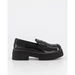 Itno Kass Loafer Black White Stitch. Available at Platypus Shoes for $129.99