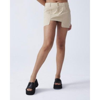 Jgr & Stn Davies Mini Skirt Sand Sand