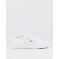Detailed information about the product Lacoste Womens Powercourt 1122 Sfa Wht Gld