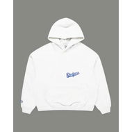 Detailed information about the product Majestic La Dodgers Hoodie White Marle