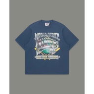 Detailed information about the product Majestic Ny Yankees Got Rings Boxy Tee French Navy