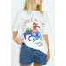 Maku The Label Yeehaw Oversized Tee White. Available at Platypus Shoes for $69.99