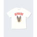 Market Beware Sign Tee White. Available at Platypus Shoes for $69.99