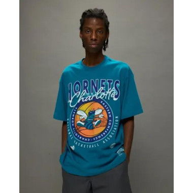 Mitchell & Ness Hornets Tee Hornets Teal