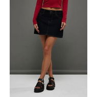 Detailed information about the product Motel Rocks Mini A-line Denim Skirt Indigo