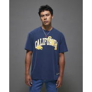 Detailed information about the product Ncaa Berkeley Collage Vintage Tee Vintage Navy