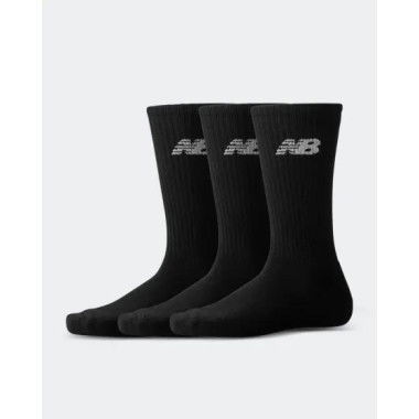 New Balance Everyday Crew Socks - 3 Pack Black