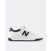 New Balance Kids 480 White (100). Available at Platypus Shoes for $69.99