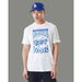 New Era Basketball Stack Graphic Tee White. Available at Platypus Shoes for $19.99