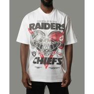 Detailed information about the product New Era Kansas City Chiefs Ovesized Tee White