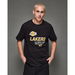 New Era La Lakers Tee Black. Available at Platypus Shoes for $19.99