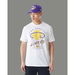 New Era La Lakers Tee White. Available at Platypus Shoes for $39.99