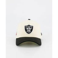 Detailed information about the product New Era Las Vegas Raiders 39thirty Cap Chrome White, Official Team Colours