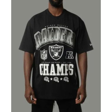 New Era Las Vegas Raiders Tee Black