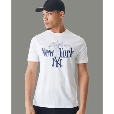 New Era Mlb Ny Table Tee White White