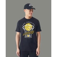 Detailed information about the product New Era Nba Net Graphic La Lakers Black Black