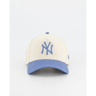 Detailed information about the product New Era Ny Yankees 9forty A-frame White Cork | Copen Blue