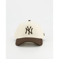 Detailed information about the product New Era Ny Yankees 9forty A-frame White Cork | Walnut