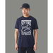 New Era Ny Yankees Mlb Baseball Stack Tee Navy. Available at Platypus Shoes for $39.99