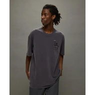 Detailed information about the product New Era Ny Yankees Oversized Tee Charcoal