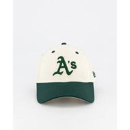 Detailed information about the product New Era Oakland Athletics 39thirty Chrome White