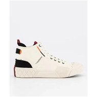 Detailed information about the product Palladium Ace City Shell Chukka Hi Cream White