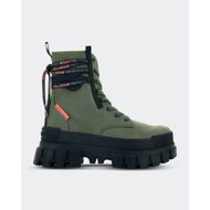 Detailed information about the product Palladium Womens Revolt Boot Tx Olive Night