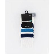 Detailed information about the product Platypus Socks Platypus Striped Rib Socks Multi Blue Navy