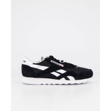 Reebok Mens Classic Nylon Core Black