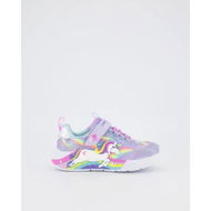 Detailed information about the product Skechers Kids S-lights: Unicorn Chaser Lavender